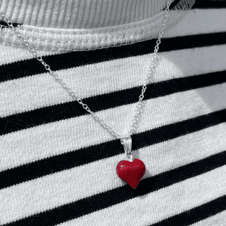 שרשרת Red heart