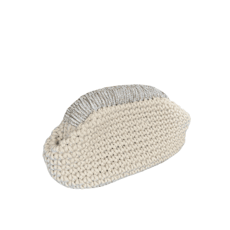 תיק קלאץ Cleopatra shiny white