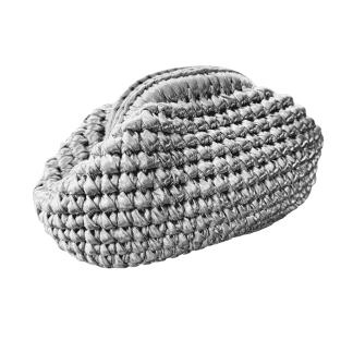 תיק קלאץ Cleopatra silver